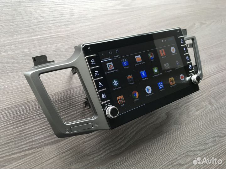 Магнитола Toyota RAV4+ физические кнопки