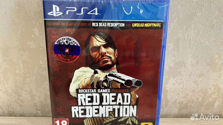 Red Dead redemption ps4 Новый диск rdr ps4