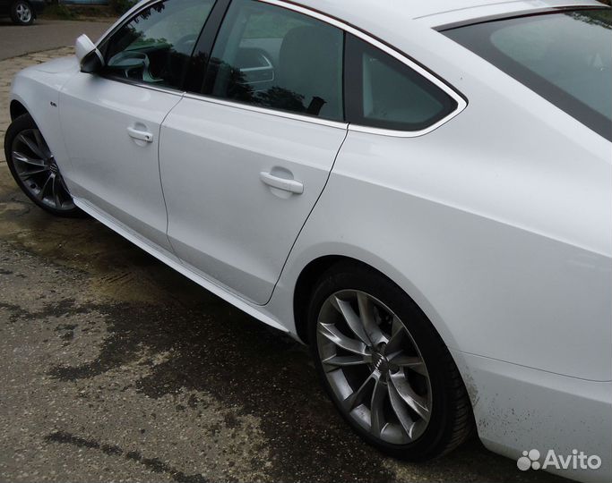 Пороги S-Line Audi A5 8T Sportback (09-16) CT