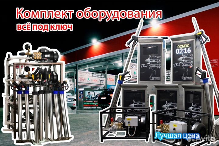 Мойка самообслуживания Lux 612
