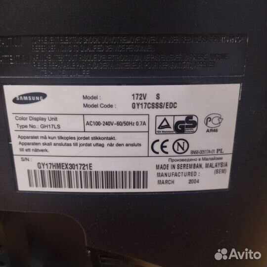 Монитор Samsung