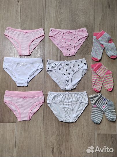 Вещи фирменные пакетом для девочки 4-5 лет, б/у