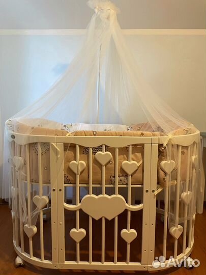 Кроватка-Трансформер / манеж /матрас