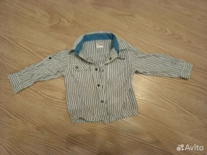 Классная рубашка для мальчика 86р-р