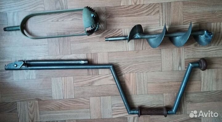 Ледобур титановый 2 в 1