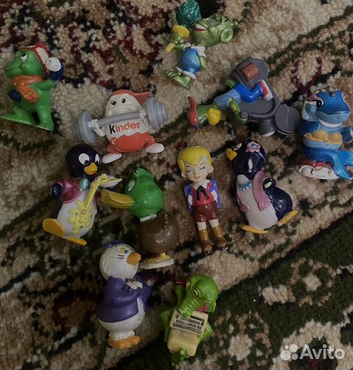 Игрушки из киндера старые