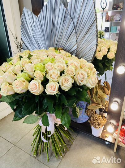 Цветы, букеты, Розы 80,90 см с доставкой