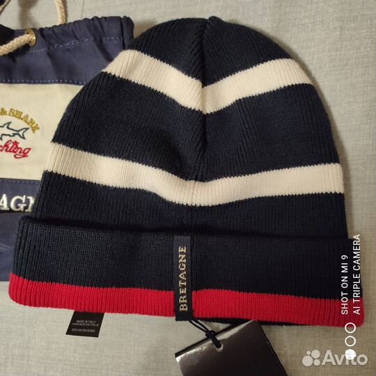 Paul shark шапка оригинал