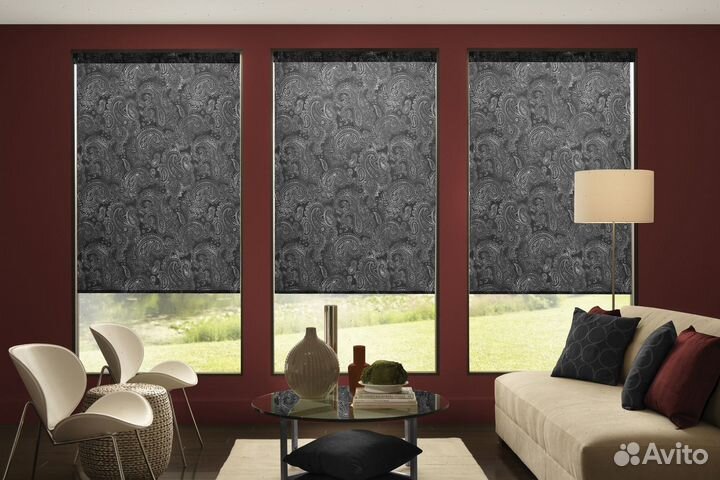 Рулонные шторы. Не требуют сложного ухода