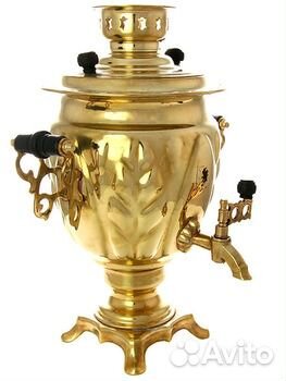 Самовар тульский электрический новый