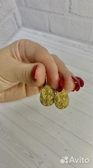 Серьги-капли женские