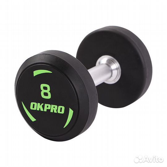 Гантель полиуретановая okpro OK1036 34 кг