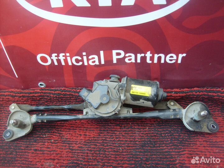 Моторчик дворников трапеция 07-11г Kia Rio 2