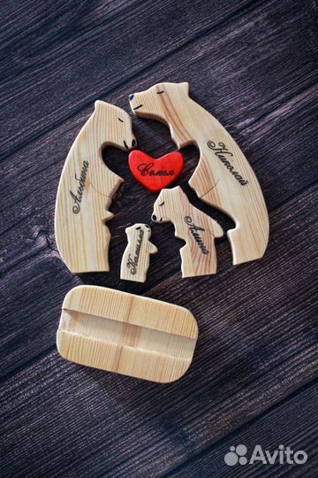 Деревянные фигурки