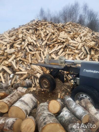 Дрова колотые