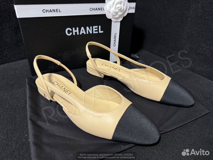 Босоножки туфли женские Chanel