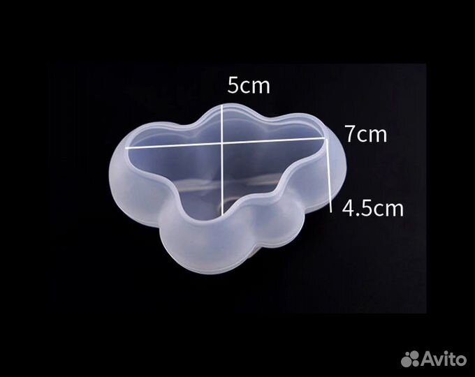 Форма для свечей и мыла «Облако»