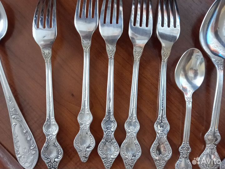 Столовые приборы мельхиор СССР