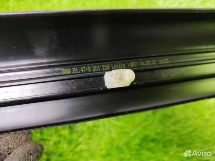 Накладка на порог левая правая передняя Bmw 320D