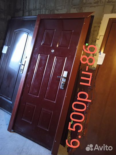 Дверь входная металлическая+пластиковая