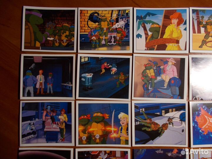 Наклейки Panini Черепашки ниндзя в ассортименте