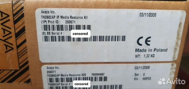 Платы tn2602ap tn771dp Avaya