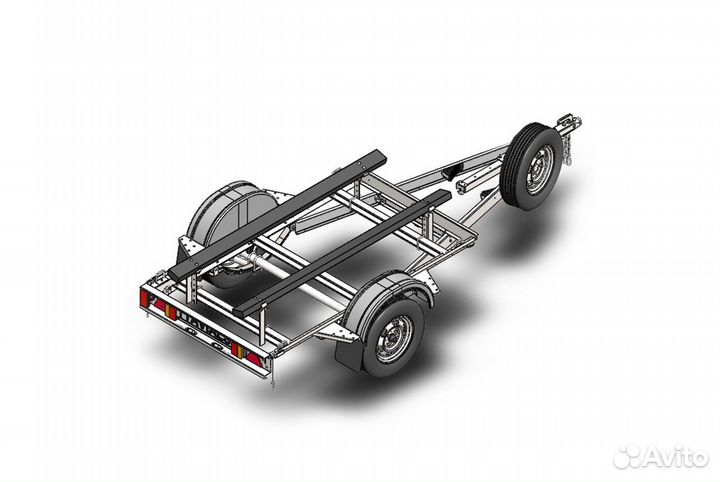 Прицеп легковой для лодок от 2790 до 3960 м