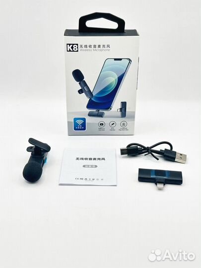 Петличный микрофон K8