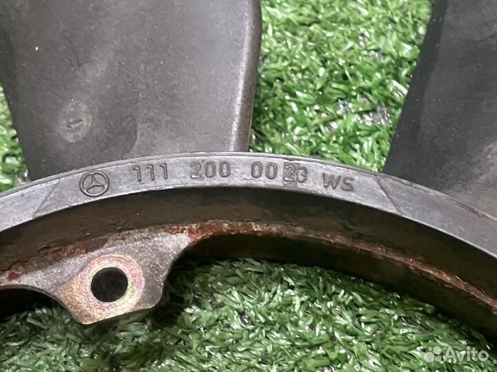 Крыльчатка вентилятора на Мерседес m111