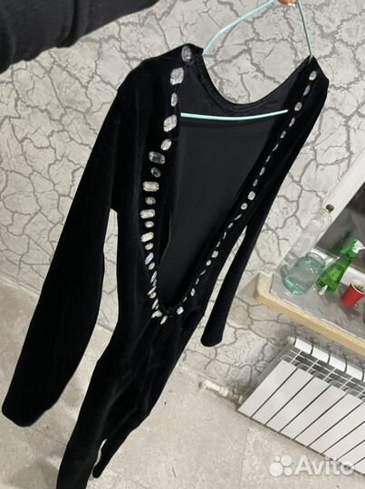 Комбенезон бархатный