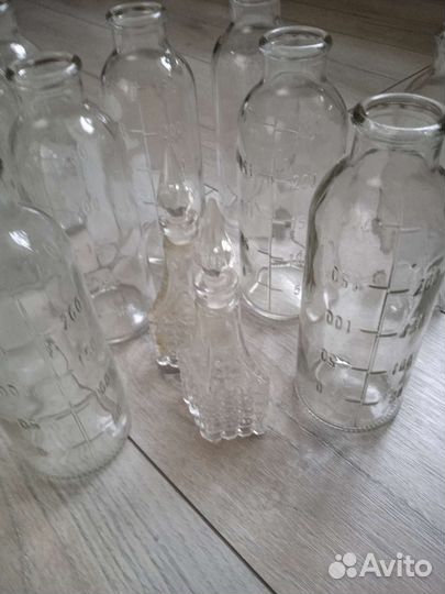 Стеклянные бутылки