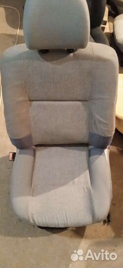 Передние сидения Рено Логан переделанные