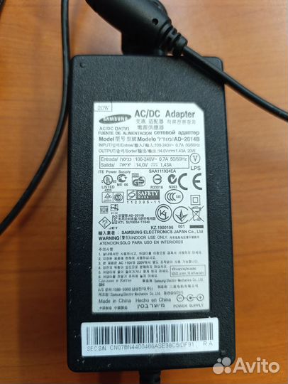 Блок питания Samsung 14v-1.43 A