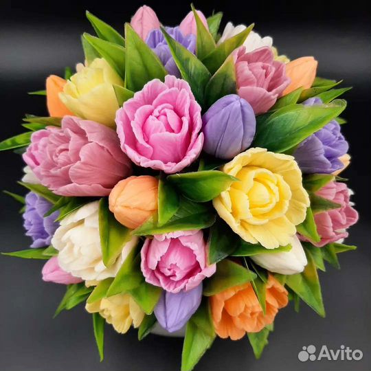 Букет из мыла