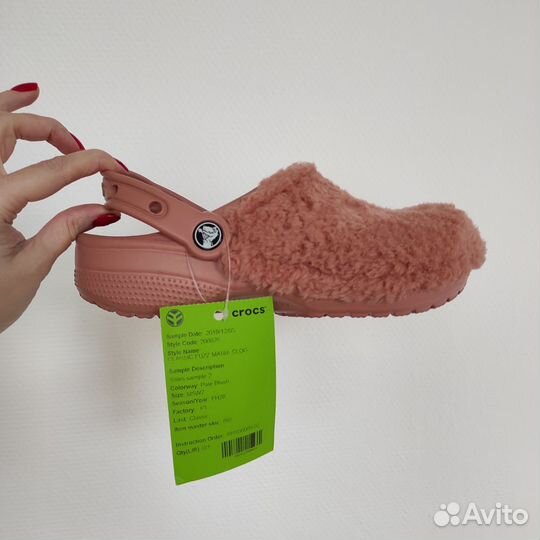 Сабо клоги Crocs w7 37р 23см