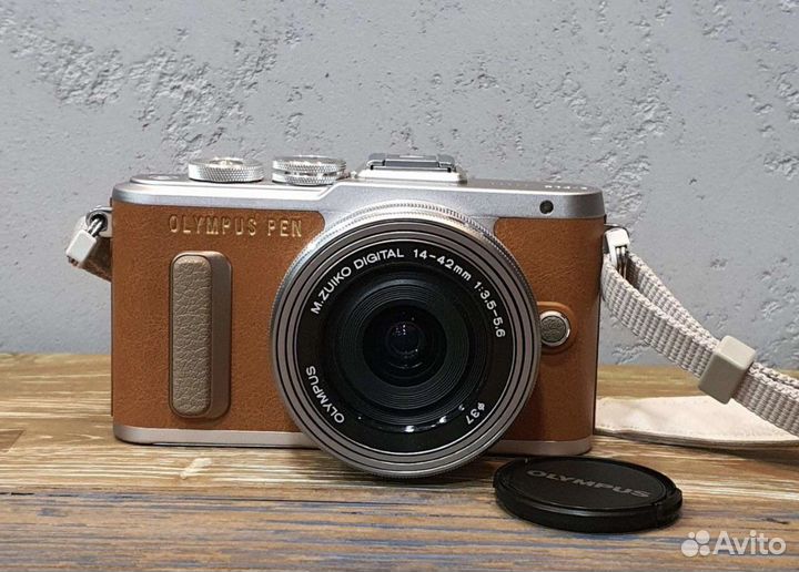 Olympus Pen e pl8 коричневый