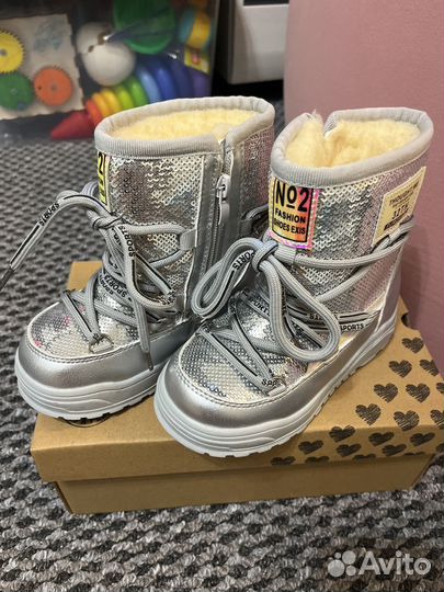 Дутики зимние детские 27