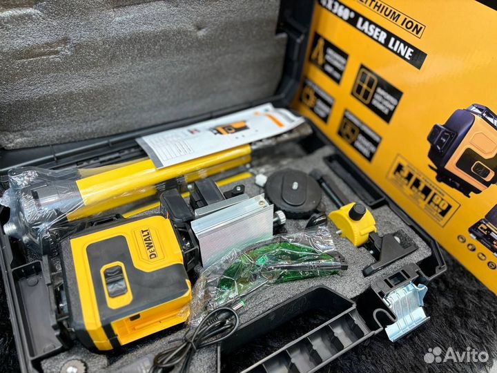 Лазерный уровень/нивелир Зеленый луч DeWalt