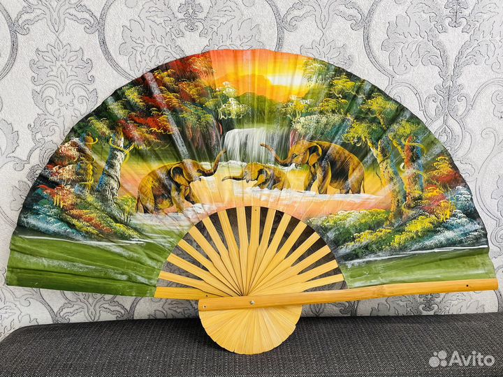 Веер интерьерный