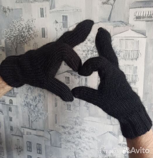 Варежки табби женские, мужские