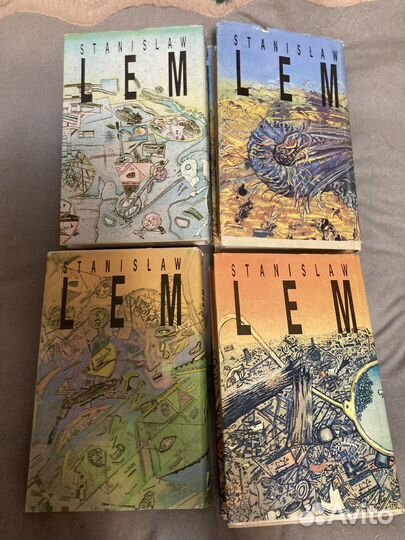Книги Станислав Лем 5 6 7 том