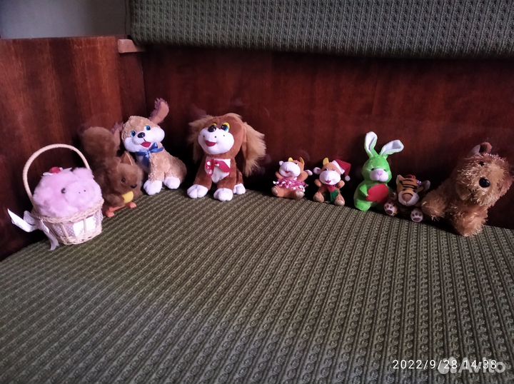 Детские игрушки мягкие (пакетом - 29 шт.)