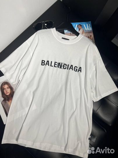Balenciaga футболка Оверсайз (новый2024)