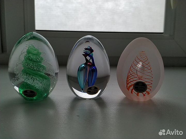 Декоративное яйцо Bohemia crystal