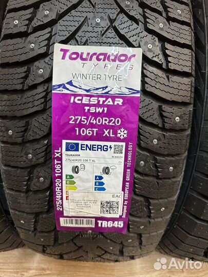 Tourador Ice Star TSW1 275/40 R20 и 315/35 R20 108V