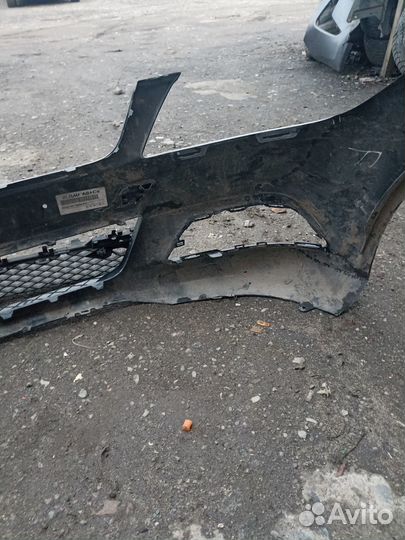 Передний бампер на mercedes цешка c204 кузов