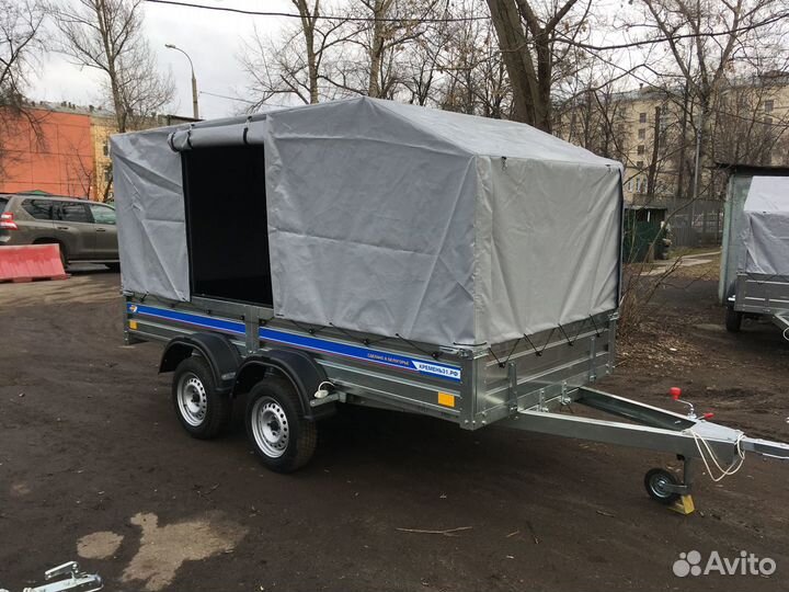 Прицеп двухосный 3.5х1.5 Кремень31