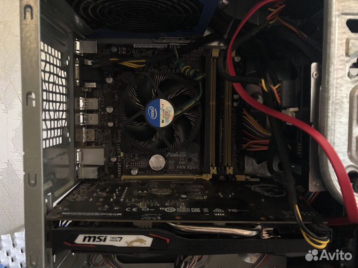 Игровой компьютер intel core i5 1650 super