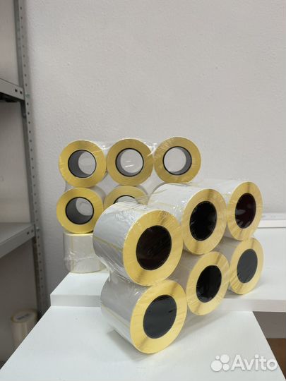 Термоэтикетки 58 40 рулон 500 шт