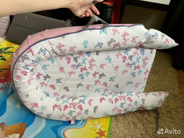 Кокон гнездышко для новорожденных loombee